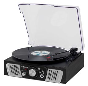 Victor Lakeshore 5-in-1 Hybrid Bluetooth Turntable System