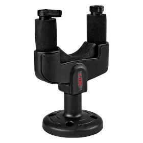 5Core Guitar Wall Mount Hanger Hook Metal Base Soft Padding Adjustable Rotatable Holder - GH ABS