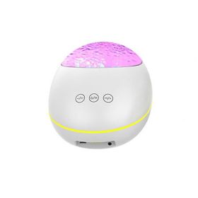 USB Control Music Player LED Night Light (Option: White2)
