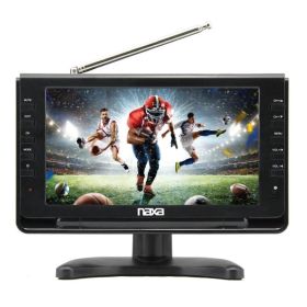 Naxa 10" Portable 12 Volt TV & Digital Multimedia Player (Option: Black)