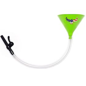 American Eagle Beer Bong with Valve (Color: Green, Tubing Size: 2 Feet)